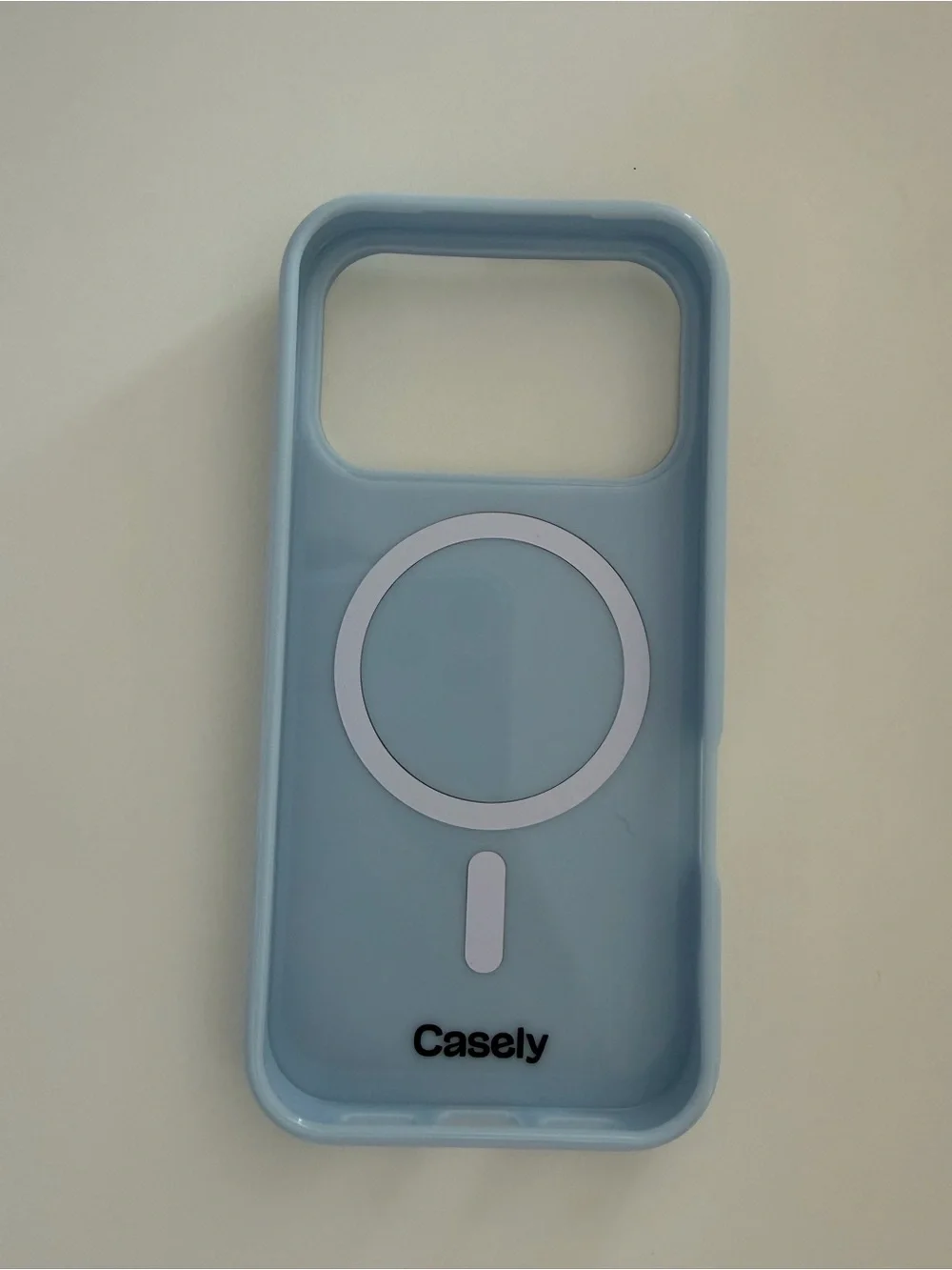 Casely Striped Light Blue iPhone 17 Pro Case